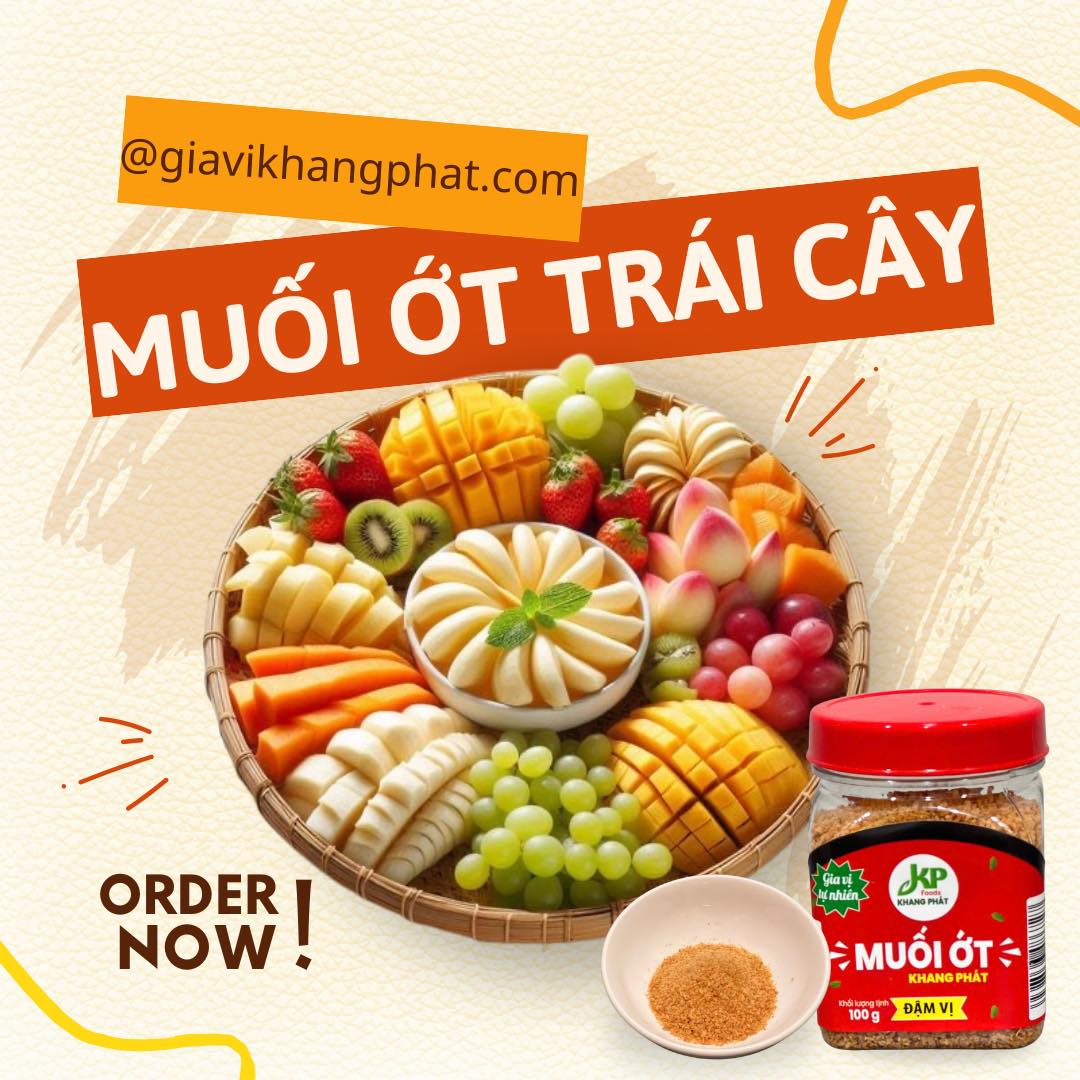 Muối Ớt Trái Cây Khang Phát
