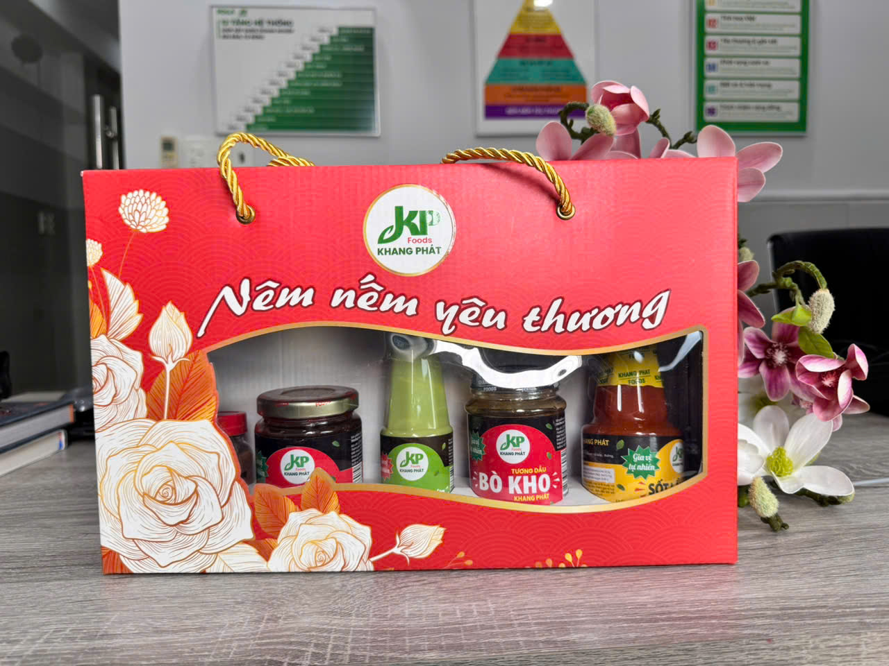Combo hộp quà gia vị Khang Phát