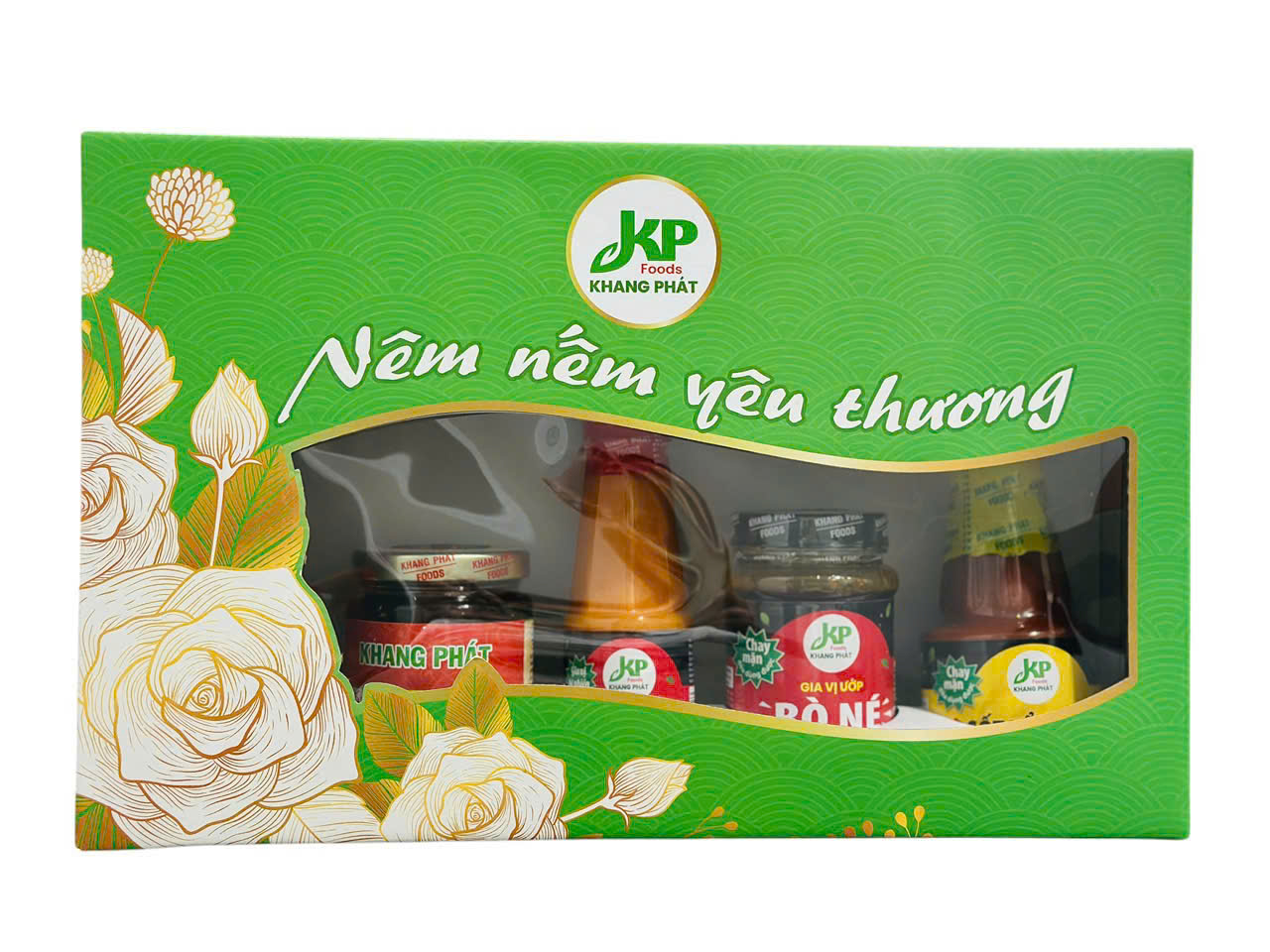 Hộp quà xanh Nêm Nếm Yêu Thương